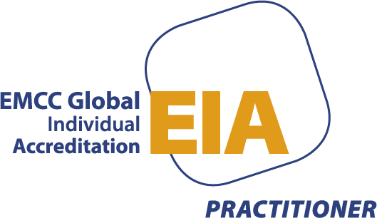 EMCC Global Individual Accreditation EIA Practitioner badge